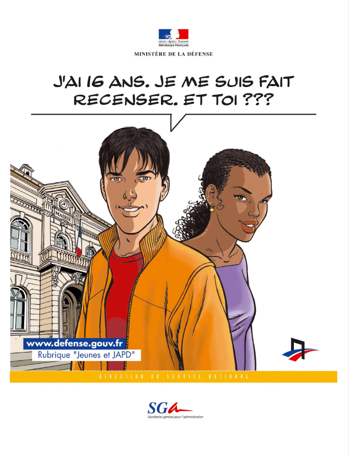Logo recensement militaire