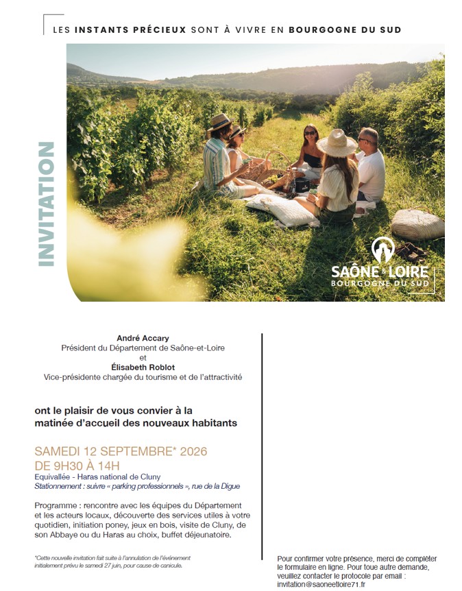 invitation département saone et loire 